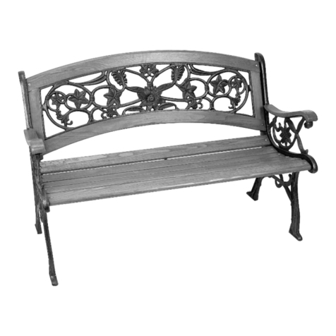 Astonica Star Blossom Bench instruction manual