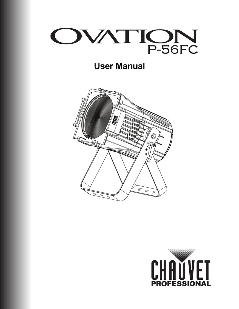 Chauvet Professional Ovation P-56FC user manual