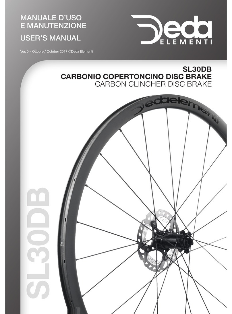 Deda Elementi SL30DB User manual Deda Elementi SL30DB User manual