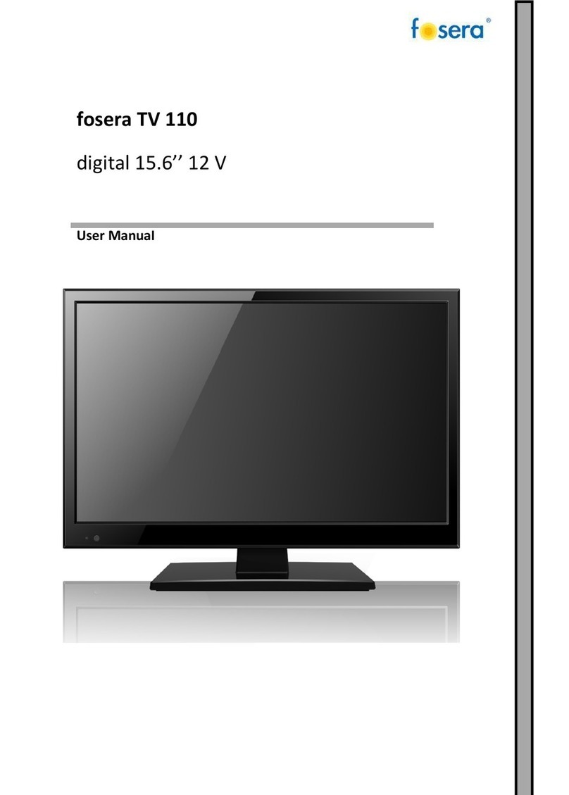 Fosera TV 110 User manual