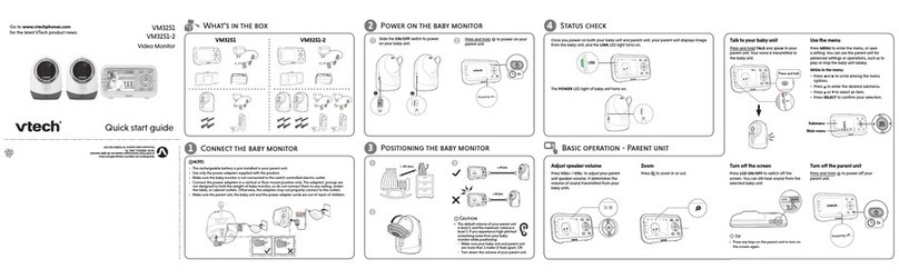 V-tech VM3251 User manual