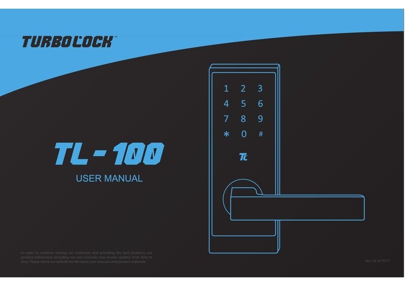 Turbolock TL-100 User manual Turbolock TL-100 User manual