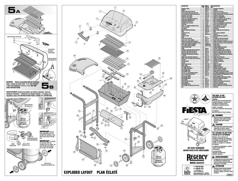 Fiesta Regency EA34552 User manual