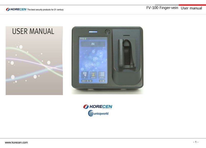 Korecen FV-100 user manual