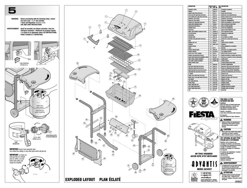 Fiesta Advantis EA24027 Assembly instructions
