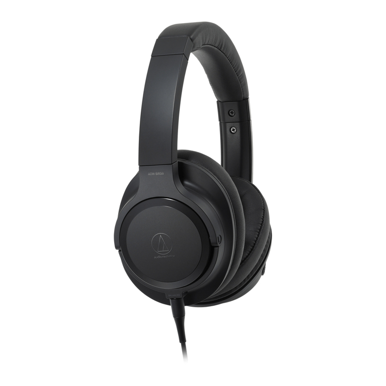 Audio Technica ATH-SR50 User manual