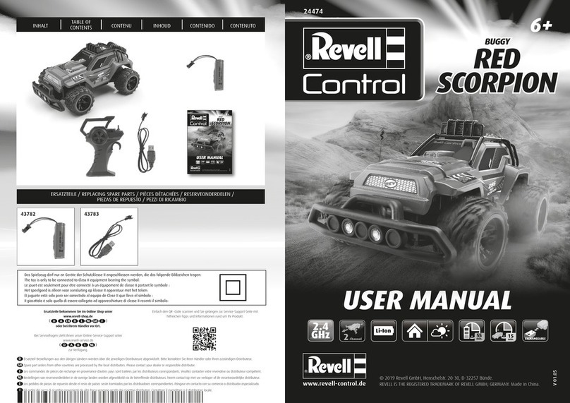 Revell Control Red Scorpion 24474 User manual