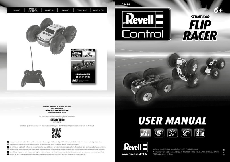 Revell Control Flip Racer 24635 User manual