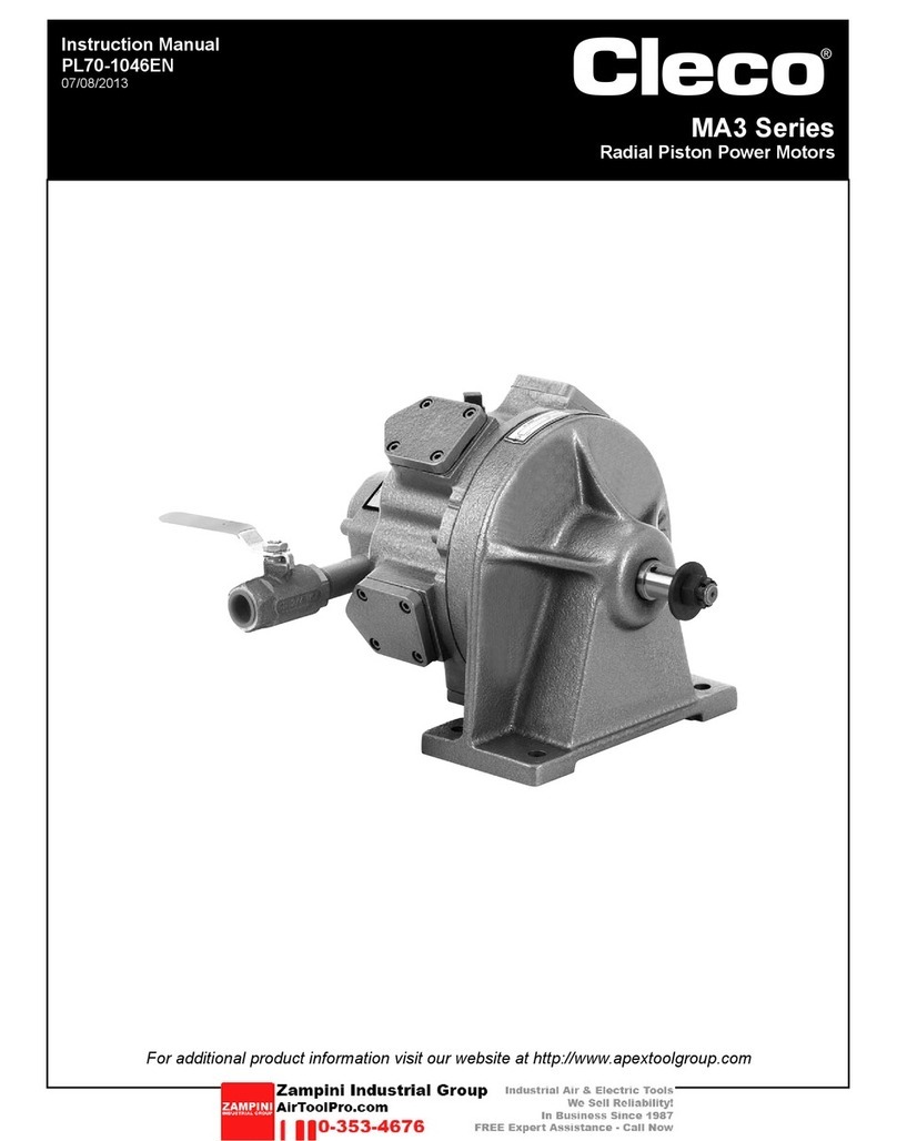 Cleco MA3S358M instruction manual