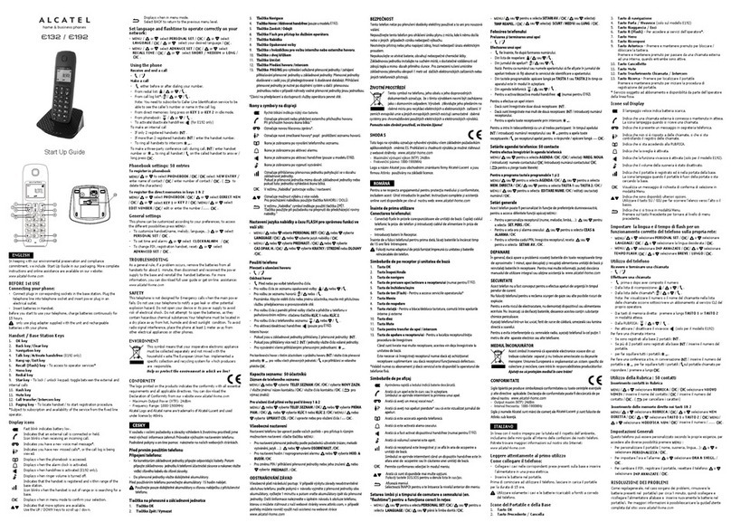 Alcatel S250 User guide