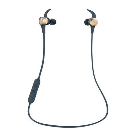 Optoma NuForce Bluetooth BE Live5 User manual Optoma NuForce Bluetooth BE Live5 User manual