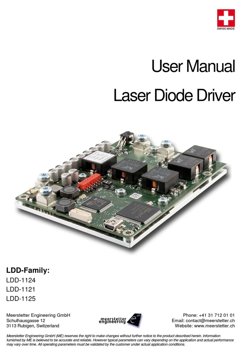 Meerstetter Engineering LDD-1125 User manual