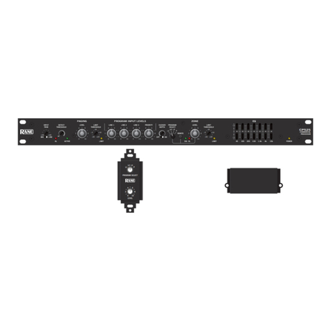 Rane CP 52S User manual