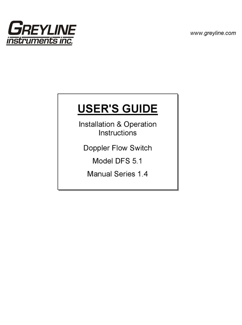 Greyline Instruments DFS 5.1 user guide Greyline Instruments DFS 5.1 user guide