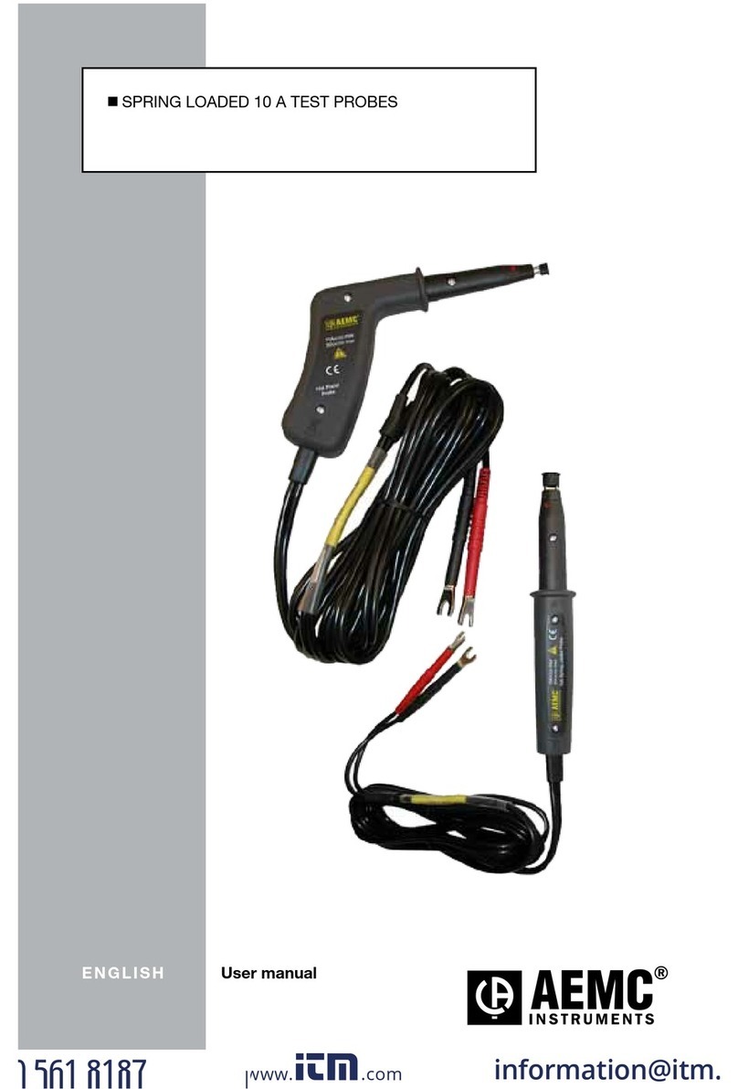 AEMC 6240 user manual