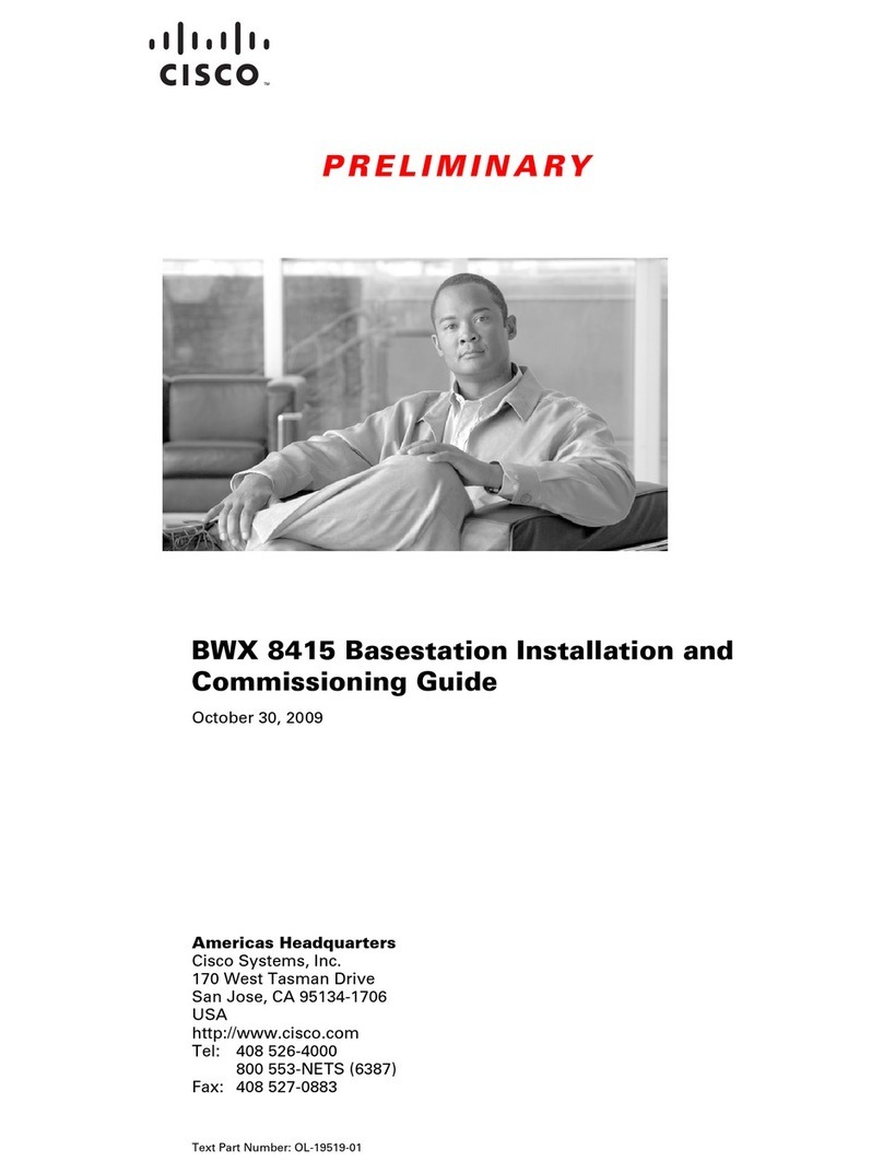 Cisco BWX 8415 User manual