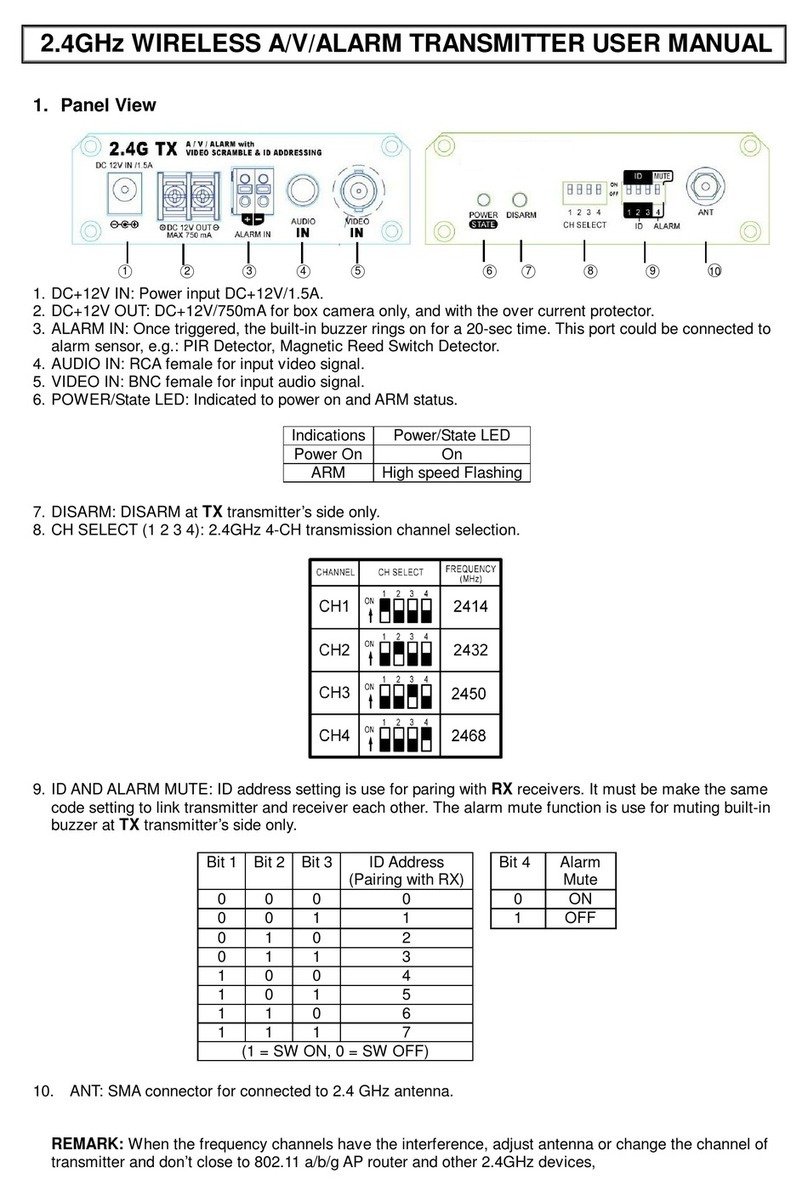 COP Security S8775 user manual
