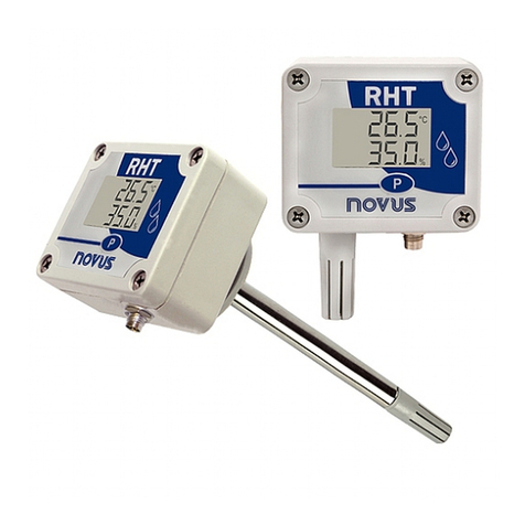 Novus RHT-WM-485-LCD User manual