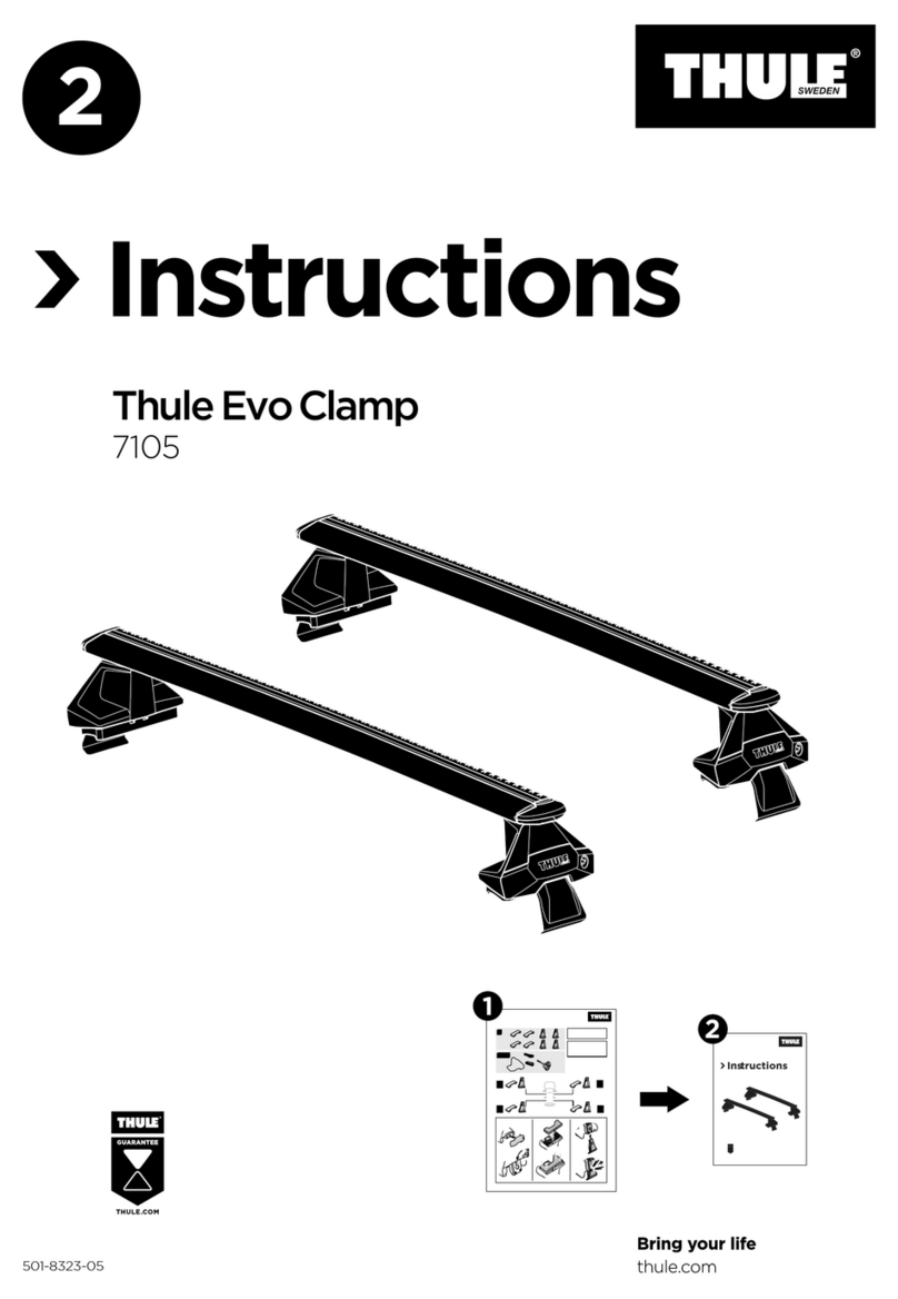 Thule Evo Clamp instructions