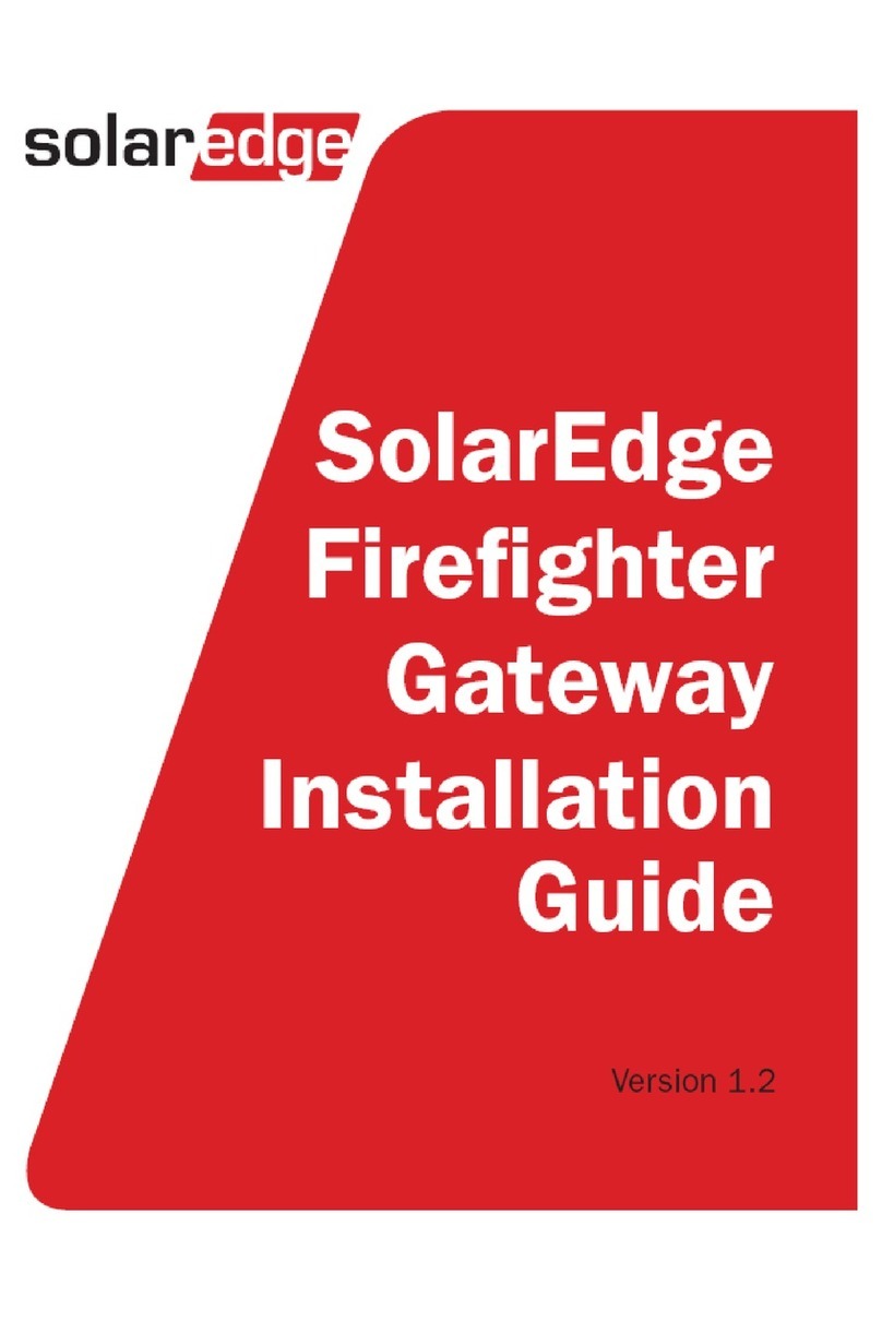 SolarEdge Firefighter Gateway installation guide