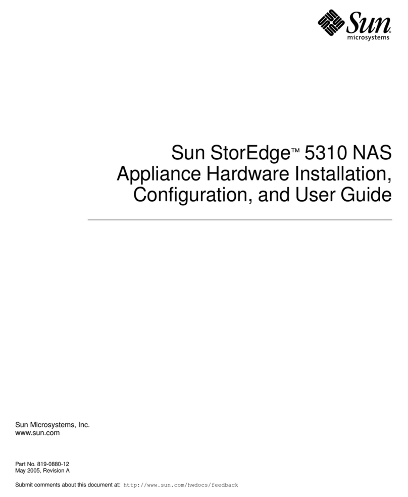 Sun Microsystems StorEdge 5310 User manual