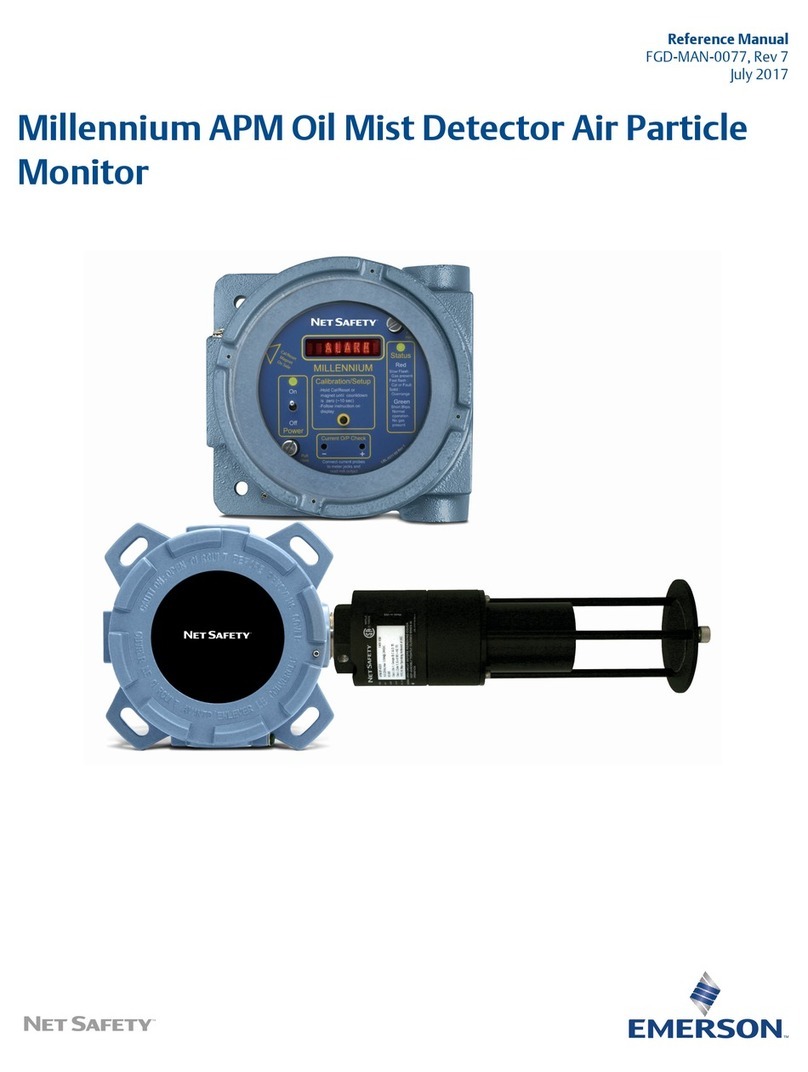 Emerson Net Safety Millennium User manual
