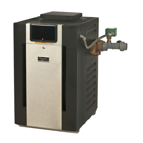 Raypak 408 Installation and operation