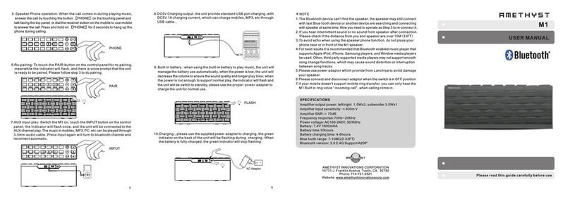 Amethyst M1 user manual