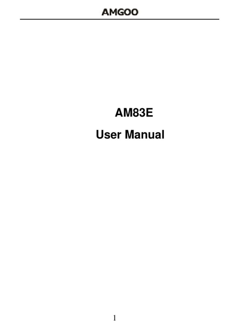AMGOO AM83E user manual
