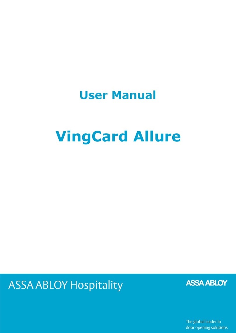 Assa Abloy VingCard Allure user manual
