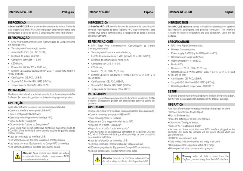Novus NFC-USB quick guide