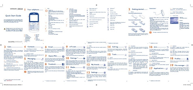 Alcatel One Touch 385JA User manual