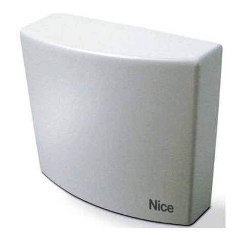 Nice MC200 Instructions and warnings for installation and use Nice MC200 Instructions and warnings for installation and use