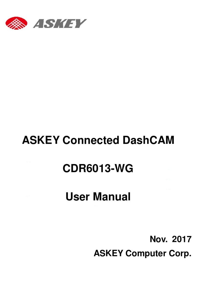 Askey CDR6013-WG User manual