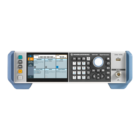 Rohde & Schwarz SMB100B Getting started