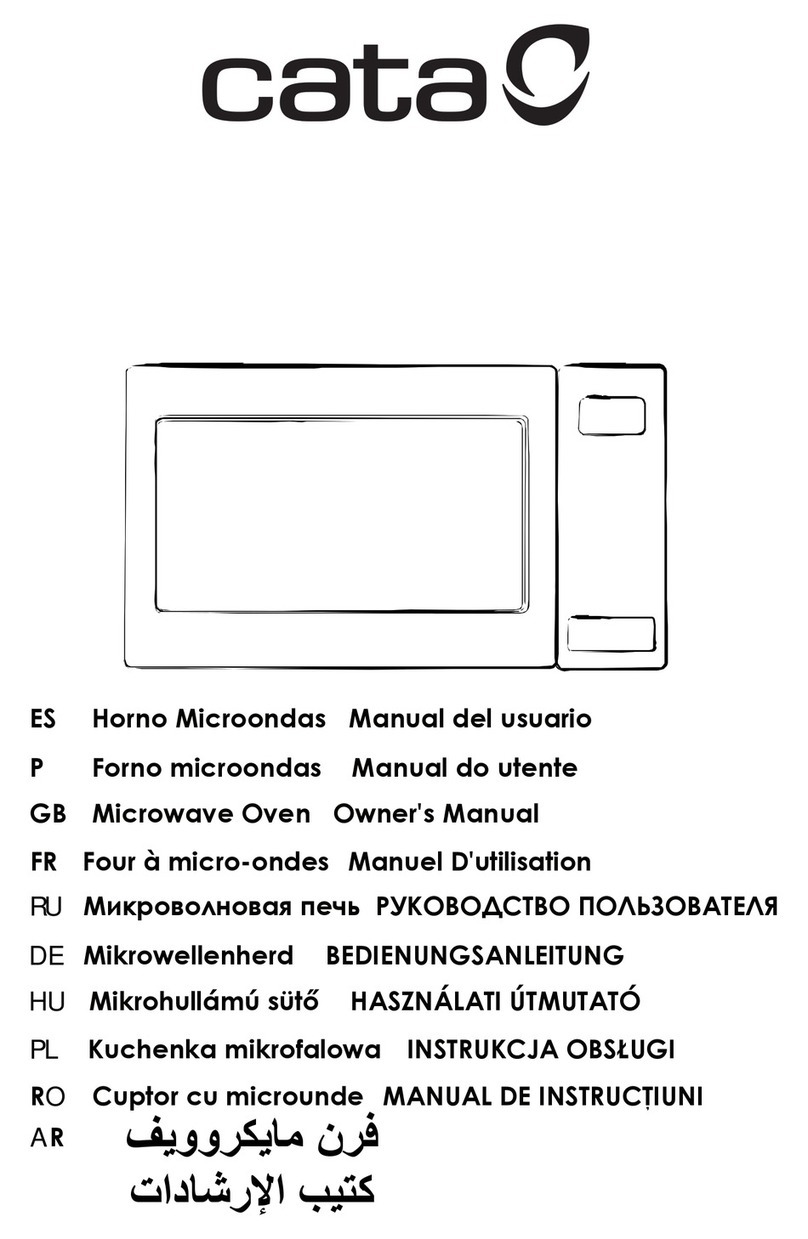 Cata FS 20 WH owner's manual