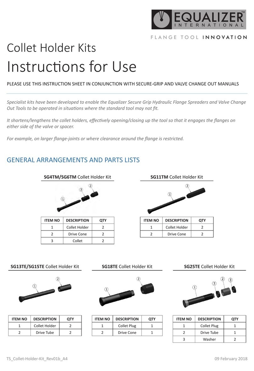 Equalizer SG4TM Instructions for use