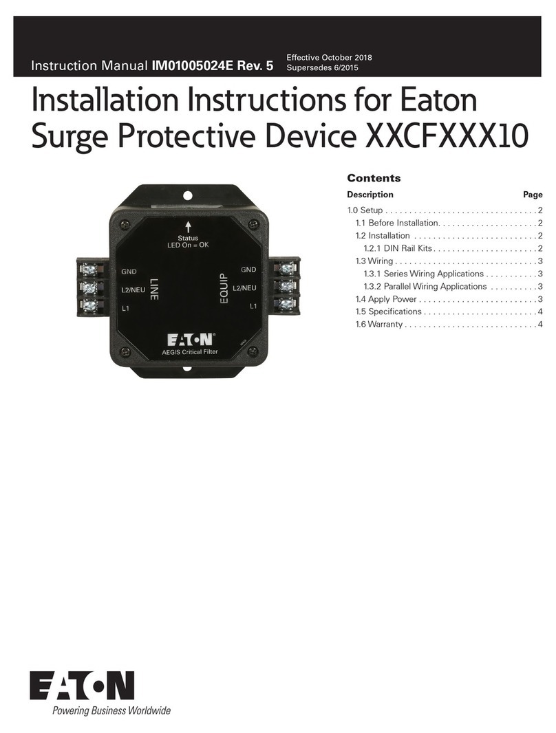 Eaton **CF***10 series instruction manual