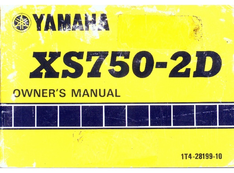 Yamaha XS750-2D User manual