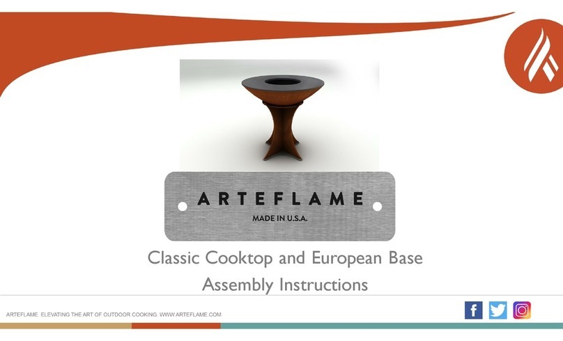 Arteflame Euro Base Assembly instructions Arteflame Euro Base Assembly instructions