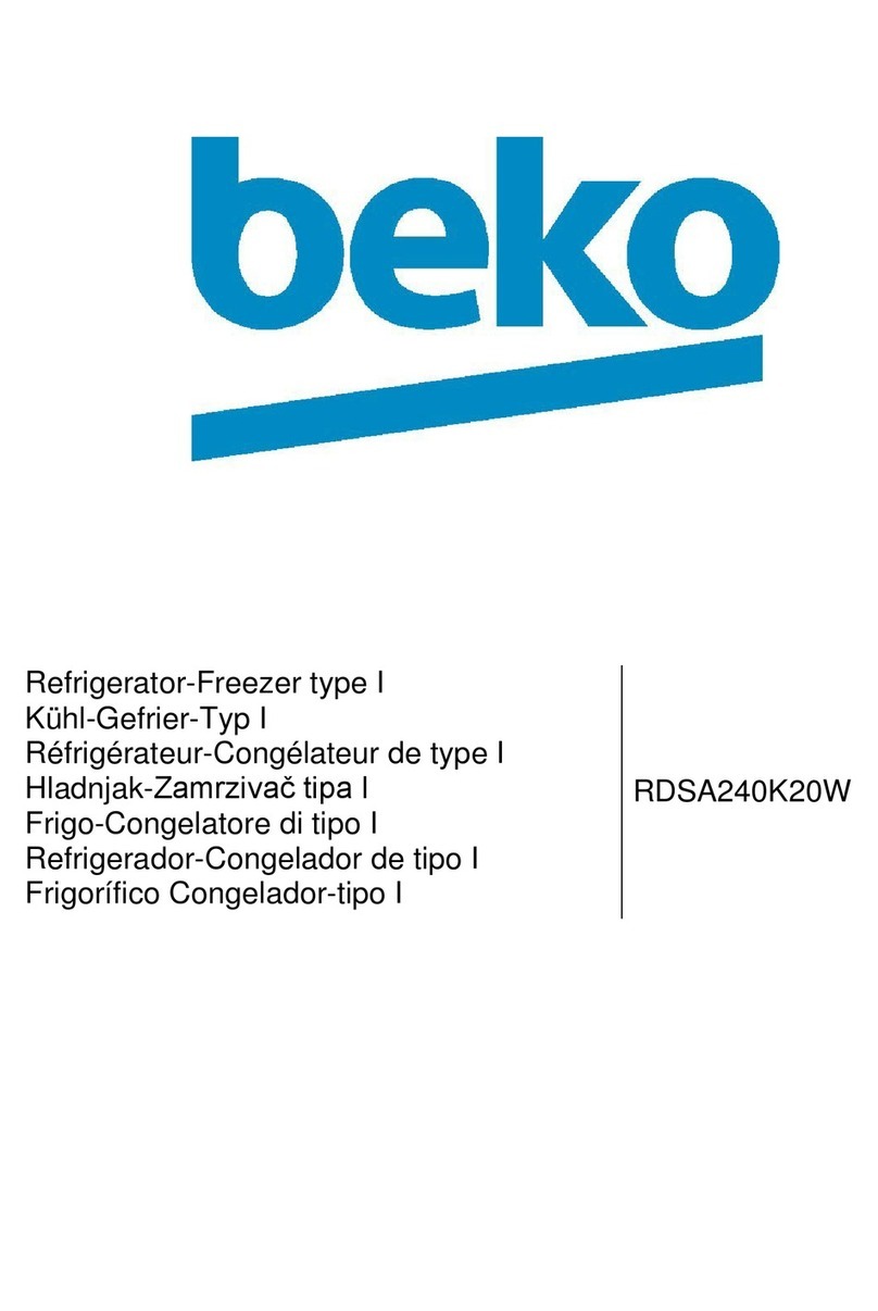 Beko RDSA240K20W User manual