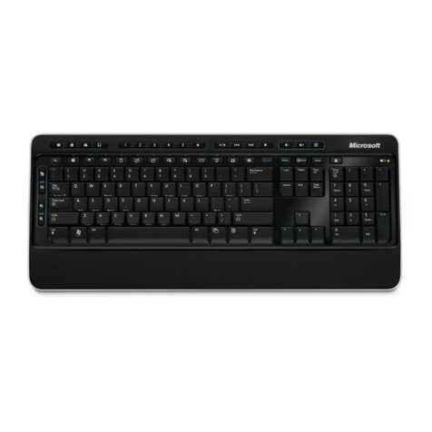 Microsoft Wireless Keyboard 3000 Instruction Manual
