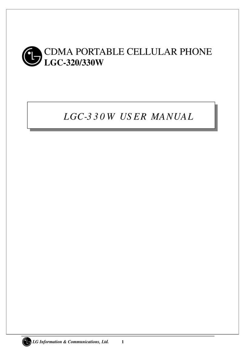 LG LGC-320W user manual