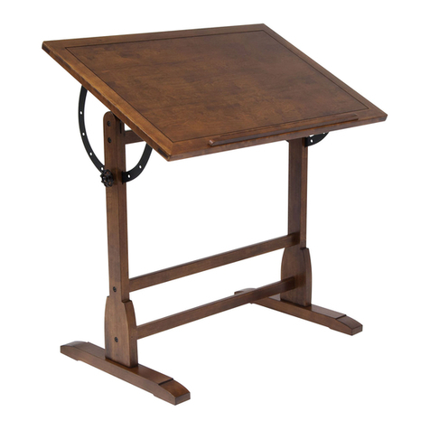 Studio Designs Vintage Drafting Table 13304 Assembly instructions Studio Designs Vintage Drafting Table 13304 Assembly instructions