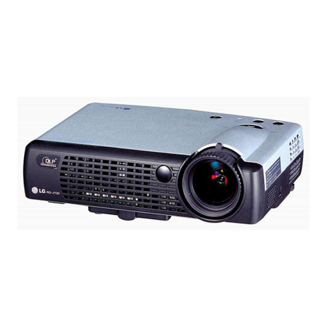 LG RD-JT20 XGA User manual
