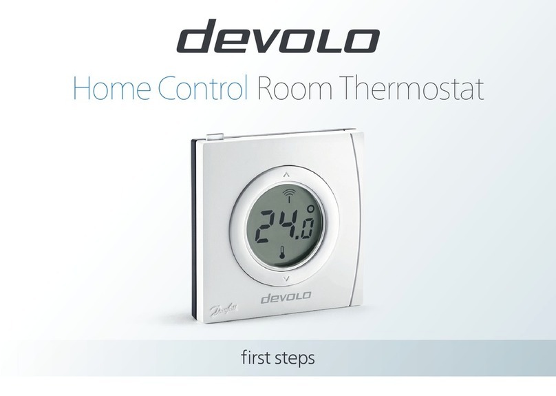 Devolo Home Control Room Thermostat First steps