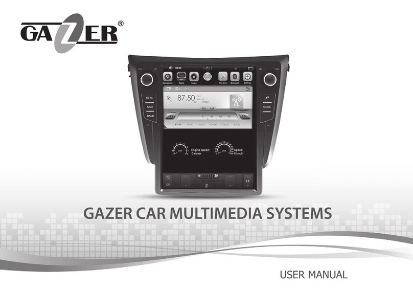 Gazer CM70 Series User manual