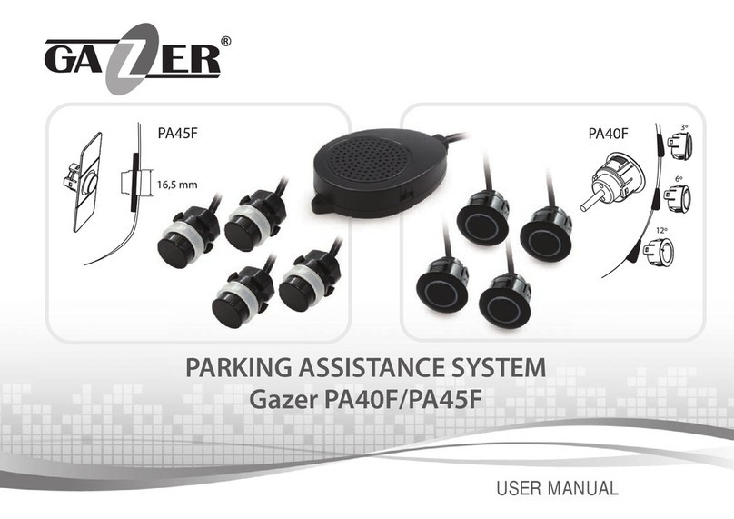 Gazer PA 40F User manual
