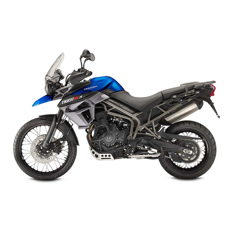 Triumph Tiger 800 XCA 2007 Owner's handbook
