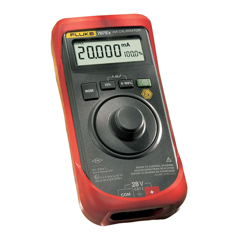 Fluke 707Ex Calibration information